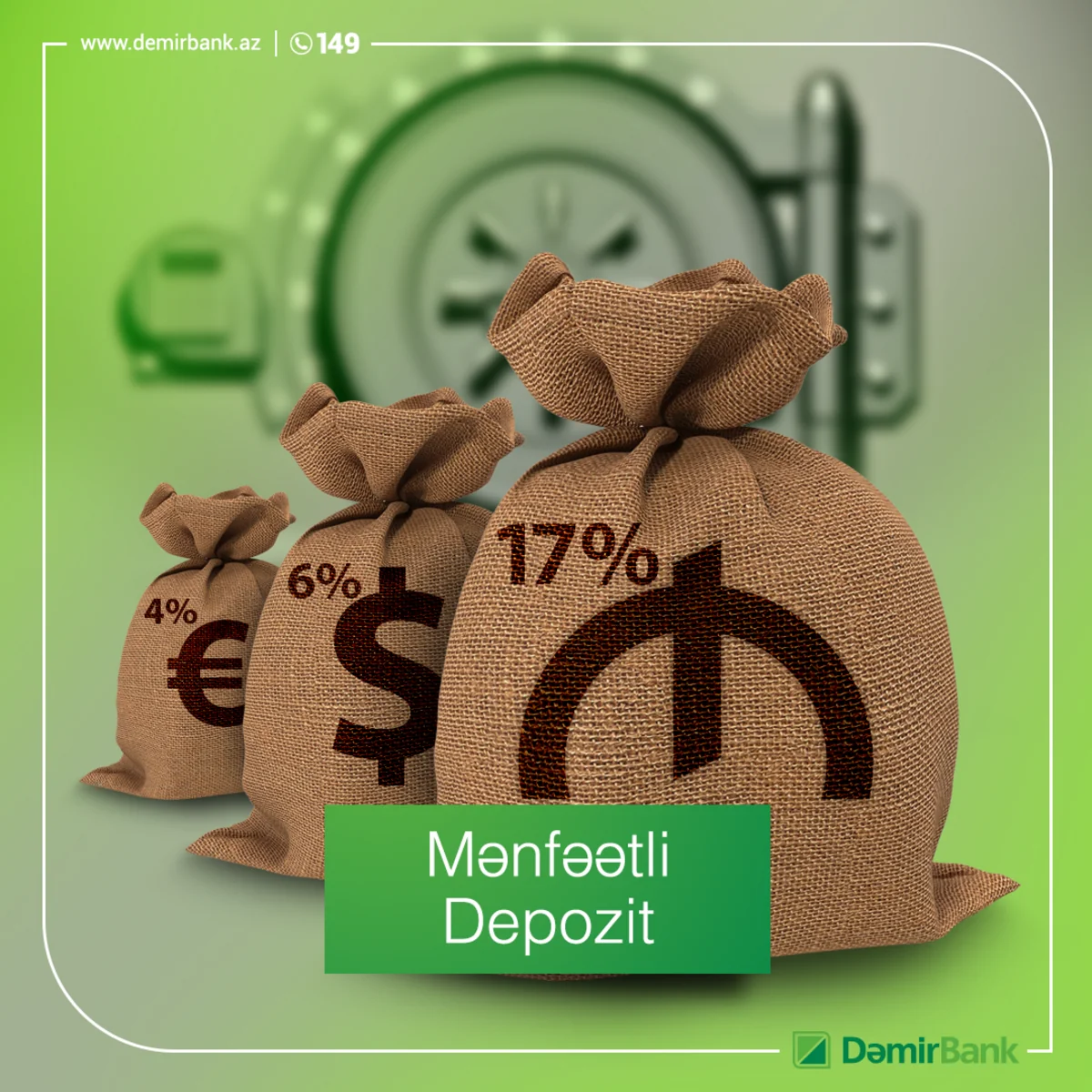 “Dəmirbank” yeni əmanət məhsulunu təqdim edib