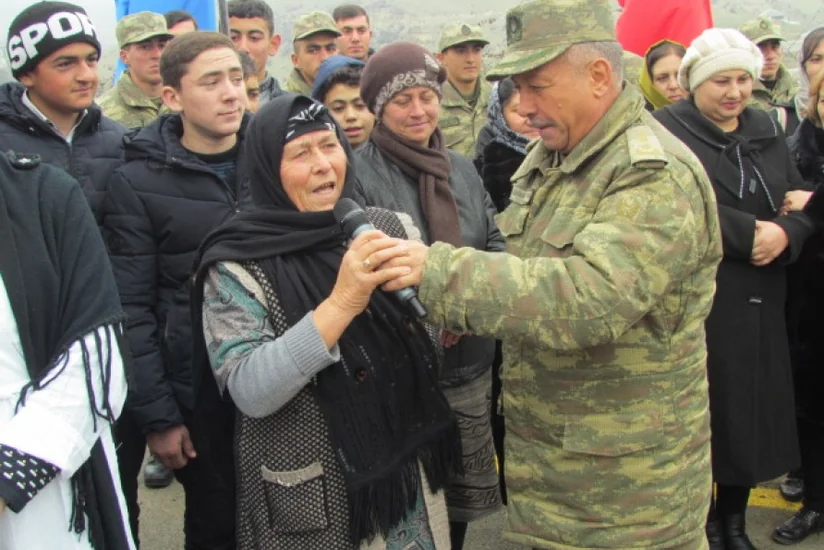 Tovuzun Ermənistanla sərhəddə yerləşən kəndində yeni su qovşağı istifadəyə verilib