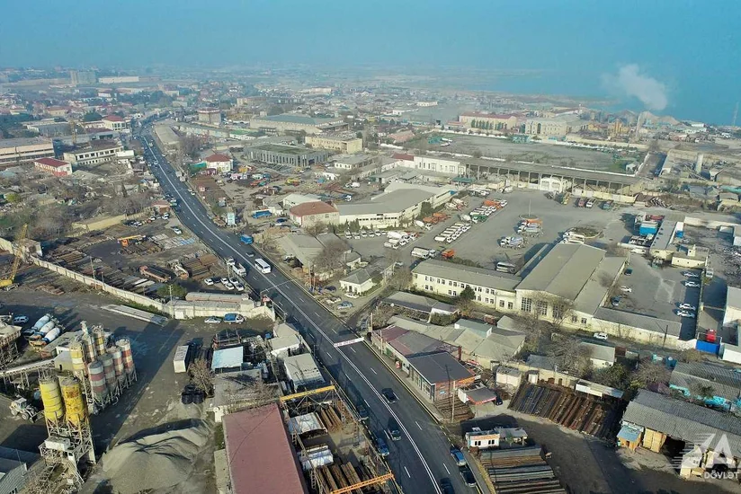 Bakının “Baksol yolunun əsaslı təmiri yekunlaşıb