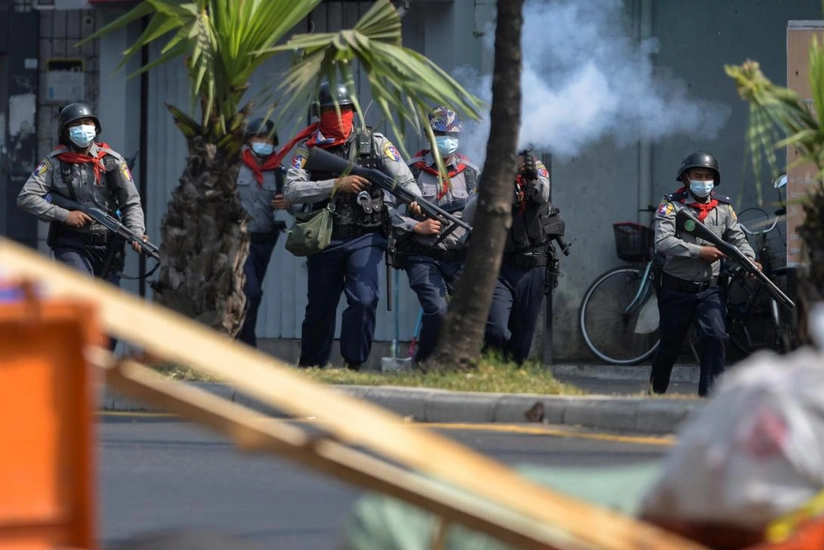 AP: Over 600 detained protesters released in Myanmar