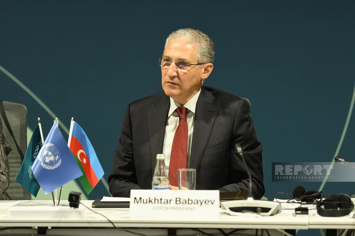 Muxtar Babayev: Bakı Su Dialoqu qlobal əməkdaşlıq üçün yeni platformadır