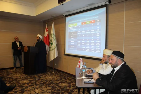 Gürcüstan Müsəlmanları İdarəsi il ərzində gördüyü işlərə dair hesabatını təqdim edib