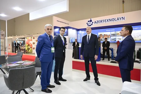 Prezident İlham Əliyev “InterFood Azerbaijan” və “Caspian Agro” sərgiləri ilə tanış olub - YENİLƏNİB