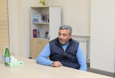 Sahib Ələkbərov Naftalanda vətəndaşları qəbul edib