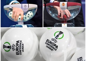 Azərbaycan komandalarını UEFA turnirlərinin püşkatma mərasimlərində təmsil edəcək şəxslər müəyyənləşib