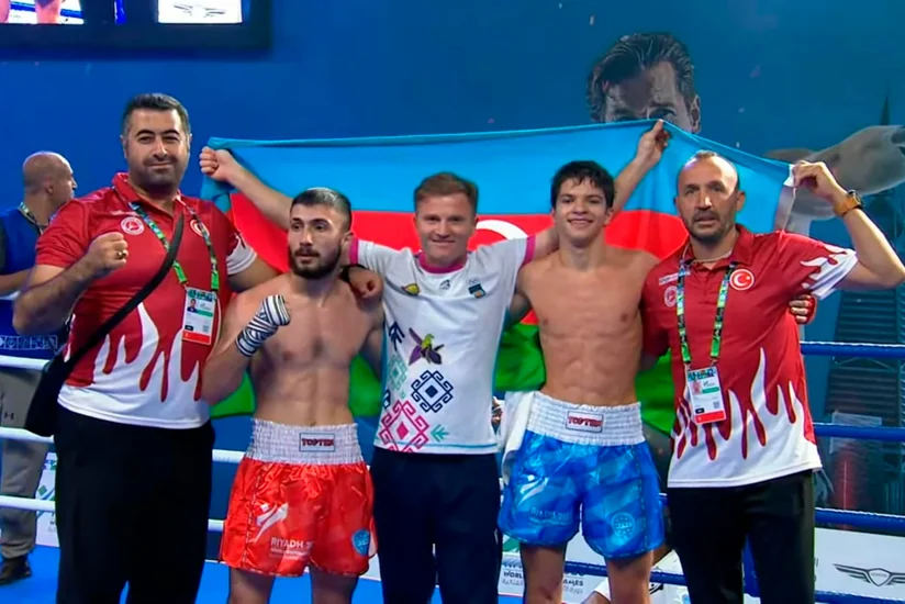 Azərbaycan kikboksçusu III Ümumdünya Kombat Oyunlarında qızıl medal qazanıb