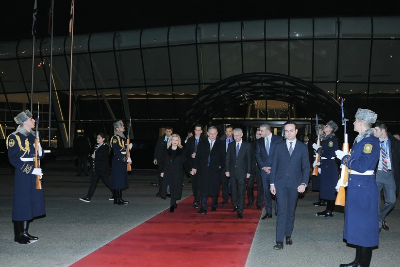 İsrailin baş nazirinin Azərbaycana işgüzar səfəri başa çatıb