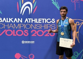Azərbaycanlı atlet qızıl medal qazanıb