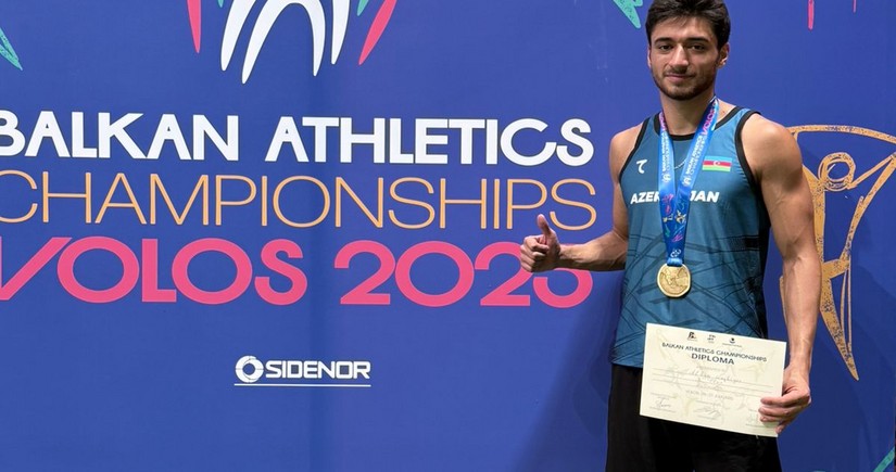 Azərbaycanlı atlet qızıl medal qazanıb