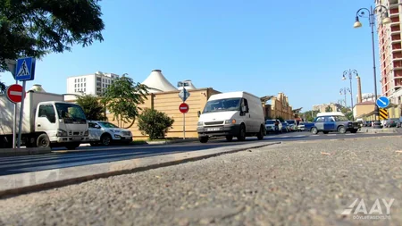 Bakının Firdovsi Məmmədov küçəsi təmir edilib