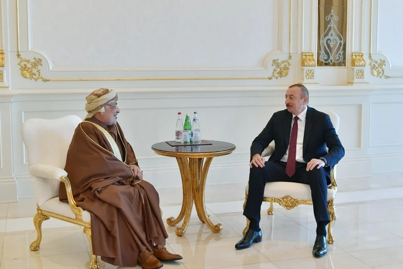 President Ilham Aliyev received delegation led by President of Oman State Council