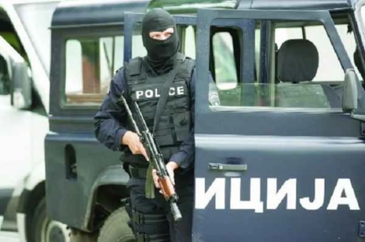 Не менее 12 полицейских пострадали в ходе спецоперации на севере Македонии