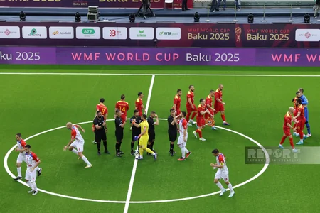 Serbiya yığması Bakıda keçirilən minifutbol üzrə dünya çempionatında üçüncü yeri tutub