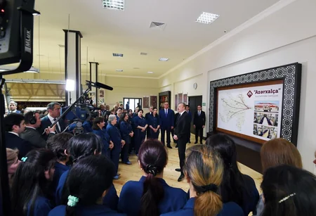 Prezident İlham Əliyev “Azərxalça” ASC-nin Xaçmaz filialının açılışında iştirak edib