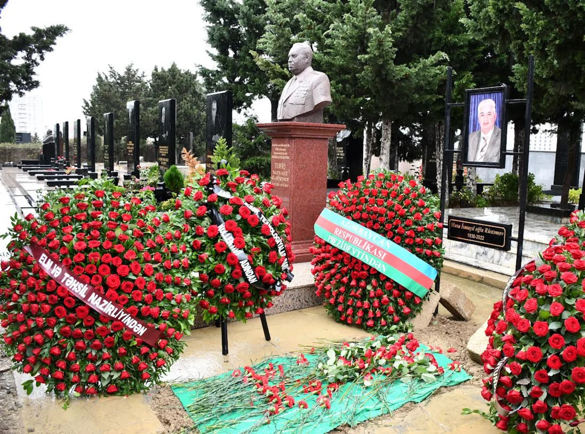 Akademik Musa Rüstəmov dəfn olunub