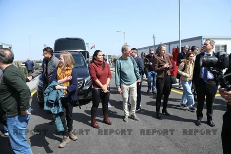 Participants of int'l mining conference visit Azerbaijan's Aghdam