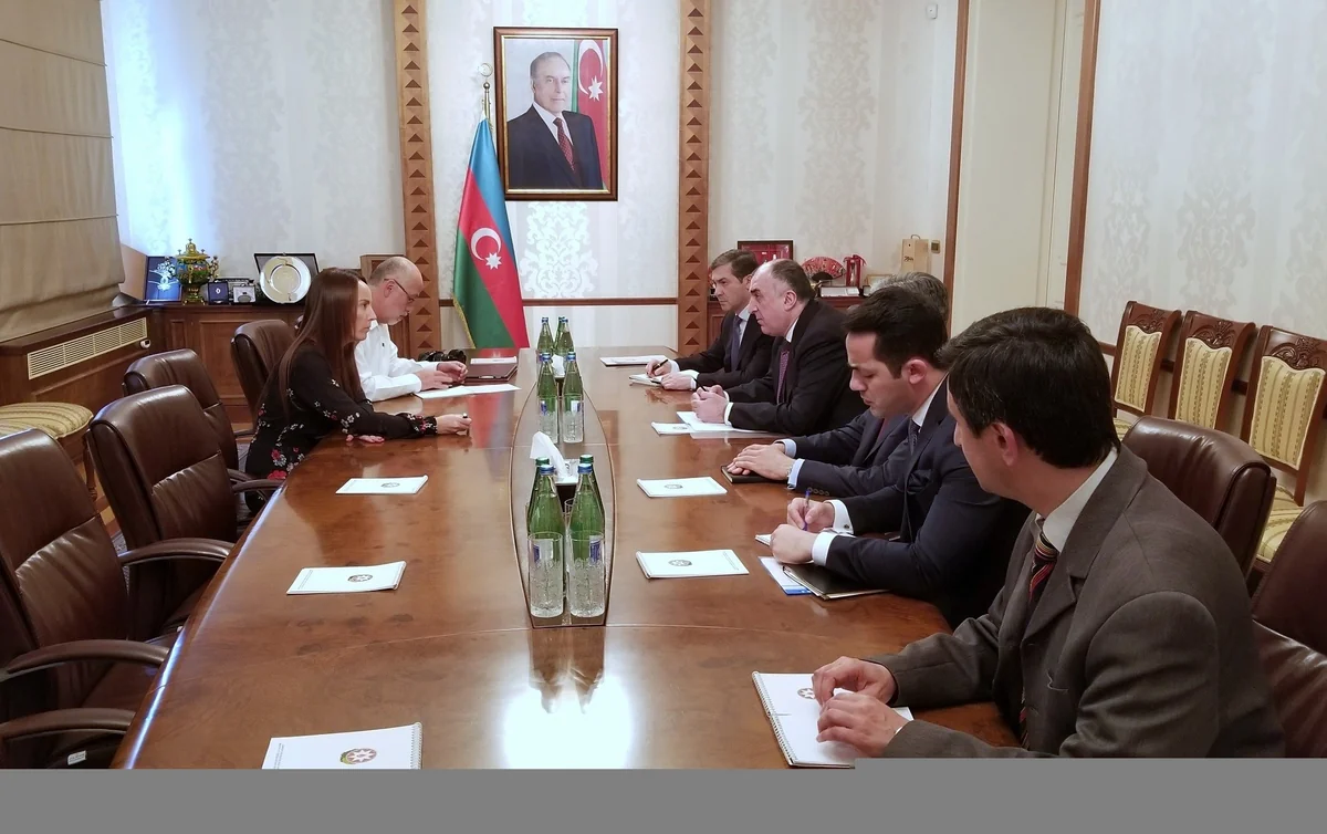 Elmar Məmmədyarov Parlamentlərarası İttifaqın prezidenti ilə görüşüb