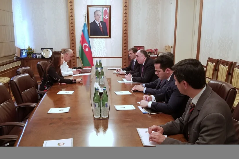 Elmar Məmmədyarov Parlamentlərarası İttifaqın prezidenti ilə görüşüb
