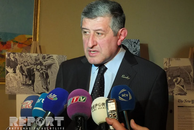 Gürcüstanda Xocalı soyqırımının ildönümü ilə əlaqədar tədbir keçirilib - FOTO