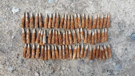 Biləsuvarda 77 ədəd partlamamış hərbi sursat aşkar olunub