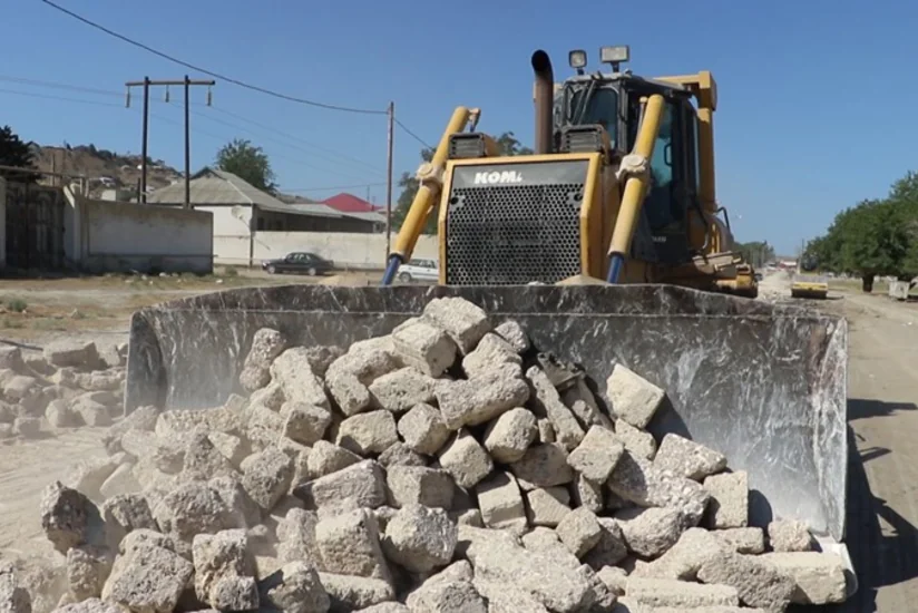 Zığ-Suraxanı yolunun 5 km-lik hissəsi təmir olunur
