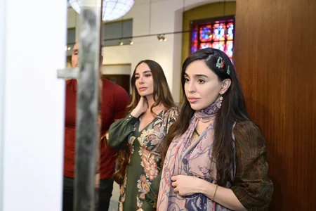 Leyla Aliyeva and Arzu Aliyeva visit Nakhchivan