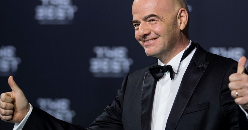 Canni İnfantino son dörd ildə FIFA-nın gəlirlərinin iki dəfə artdığını açıqlayıb