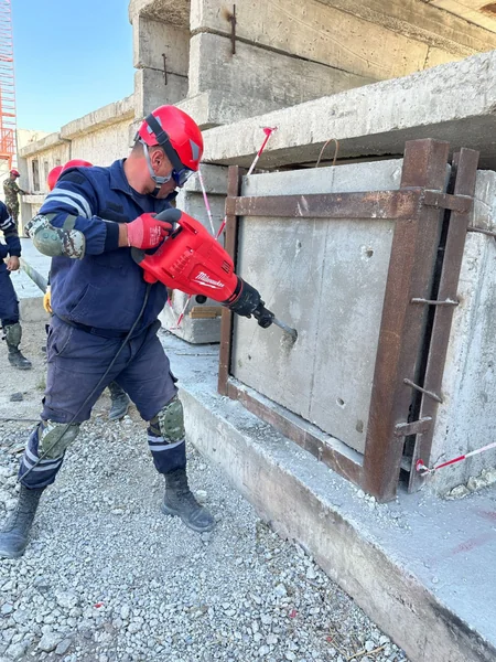 FHN-in Beynəlxalq Axtarış-xilasetmə Dəstəsi növbəti taktiki-xüsusi təlim keçirib