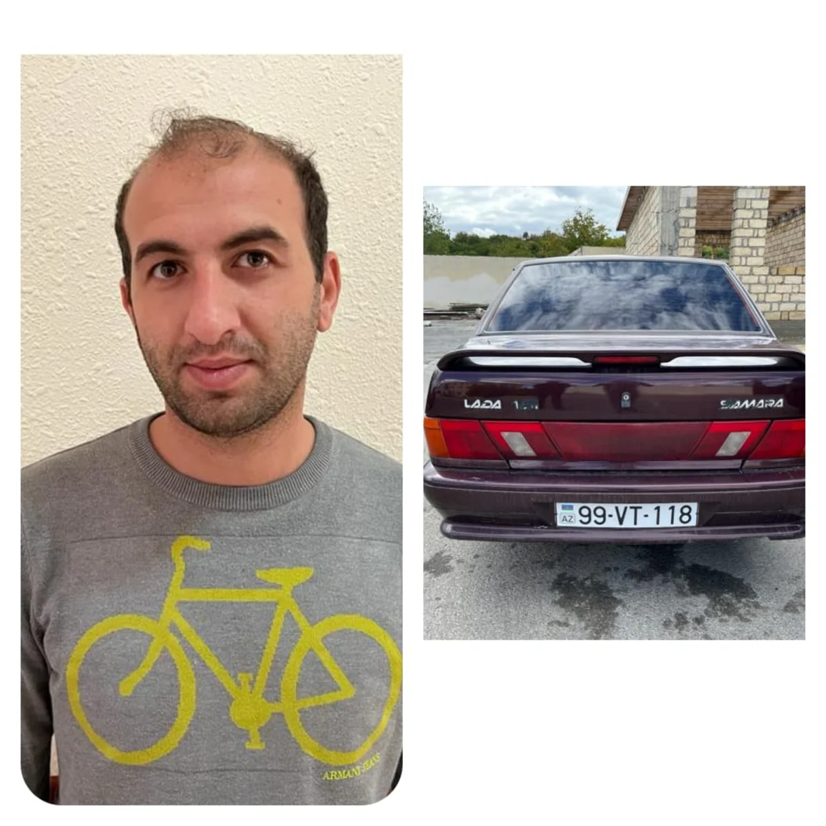 Qubada narkotikin təsiri altında avtomobil idarə edən sürücü saxlanılıb