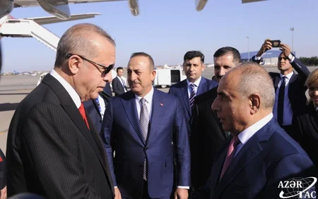 Ərdoğan Azərbaycana gəlib - YENİLƏNİB
