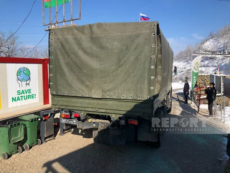 Сегодня по дороге Ханкенди-Лачын беспрепятственно проехали 24 автомобиля миротворцев