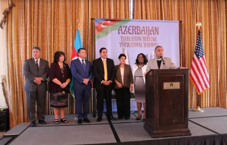 ABŞ Dövlət Departamentinin nümayəndəsi 28 May-Respublika Günü münasibətilə keçirilən tədbirə qatılıb