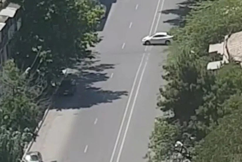 Автомобиль водителя-лихача в Баку доставлен на штрафстоянку
