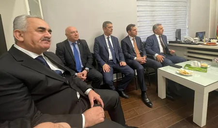 Güney Azərbaycan Keçici Milli Məclisinin Təşkilat Komitəsinin üzvləri Bakıya gəlib