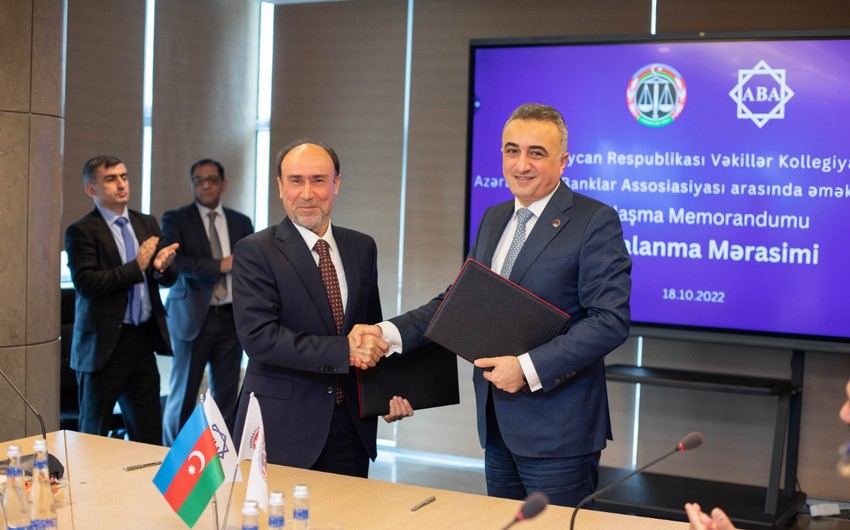 ABA və Vəkillər Kollegiyası qarşılıqlı əməkdaşlığa dair memorandum imzalayıb