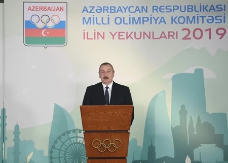 Prezident İlham Əliyev 2019-cu ilin idman yekunlarına həsr olunan mərasimdə iştirak edib - YENİLƏNİB