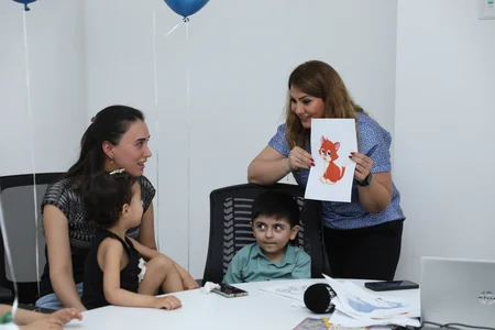 Festive atmosphere at Report News Agency on Children's Day