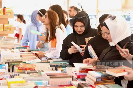 Dənizkənarı Milli Parkda “Oxuyan gələcək” adlı kitab sərgisi təşkil edilib