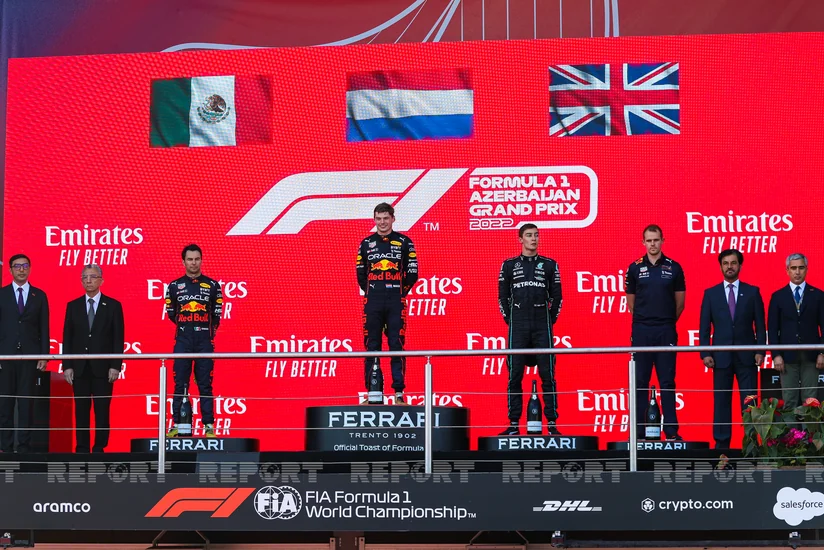 Formula 1: Fərid Qayıbov mükafatlandırma mərasimində iştirak edib