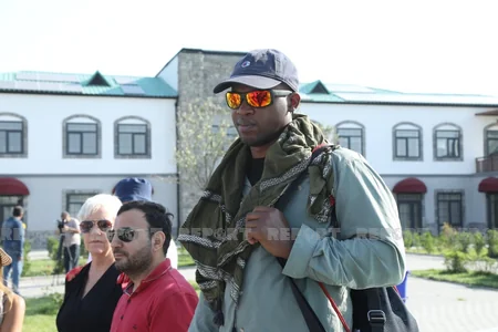 Foreign travelers visit Zangilan