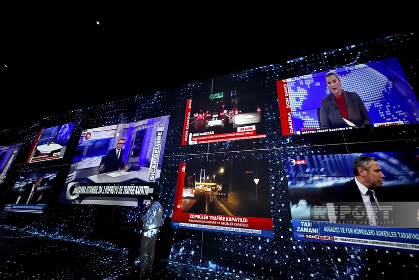 Турецкие и иностранные журналисты посетили Музей демократии 15 Июля в Анкаре