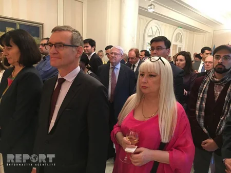 Parisdə Respublika Günü münasibətilə rəsmi qəbul təşkil edilib