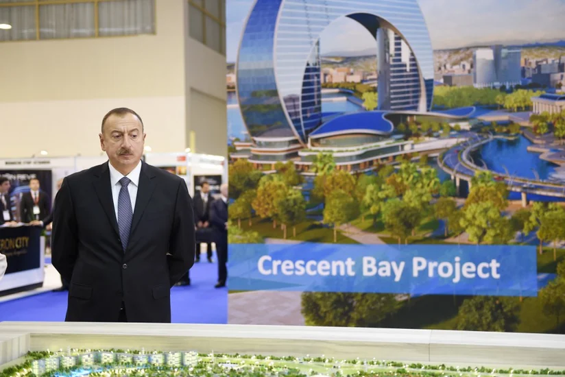 President Ilham Aliyev visits International Real Estate and Investment Exhibition