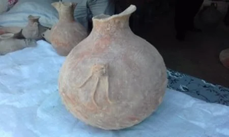 Qobustanda Qafqaz Albaniyasına aid abidə dağılıb