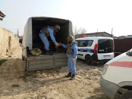 Xızıda əl qumbarası tapıldı