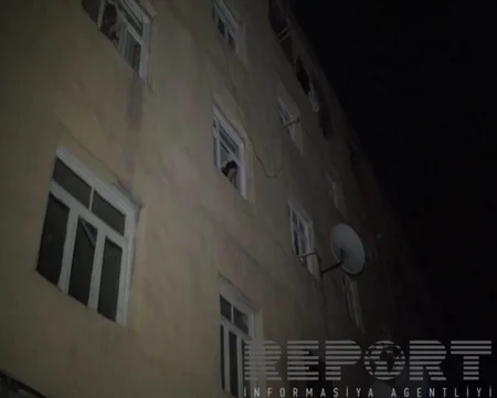 ​Tovuzda binada yanğın nəticəsində iki nəfər tüstüdən zəhərlənib