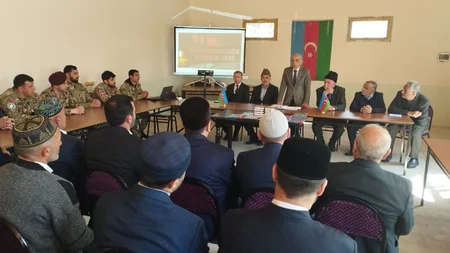 Göyçayda 31 Mart Azərbaycanlıların Soyqırımı Günü ilə əlaqədar tədbir keçirilib