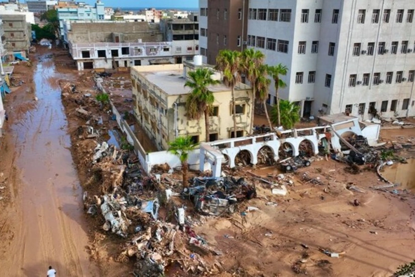 Liviyada daşqın qurbanlarının sayı 8 min ötüb