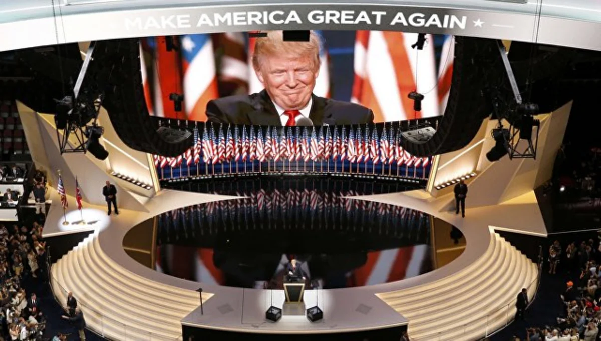 ​Trump accepted the Republican nomination for president