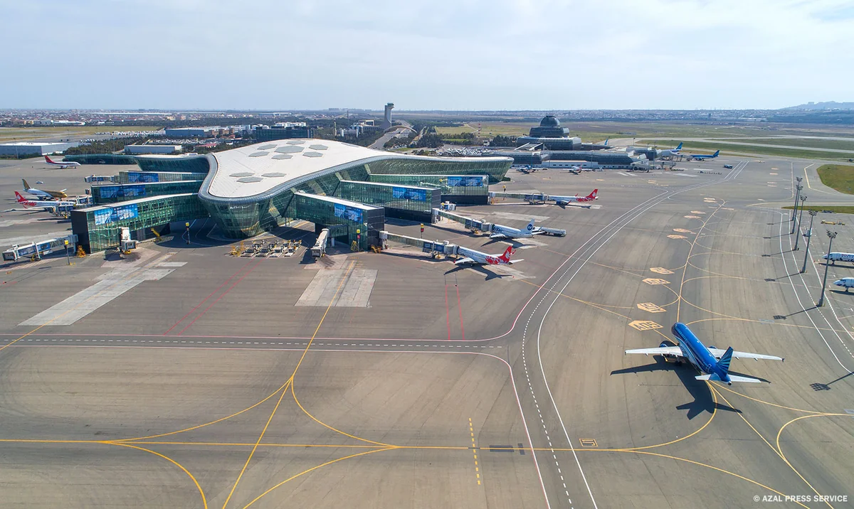 Azərbaycanın aeroportları iyulda yarım milyondan çox sərnişinə xidmət edib